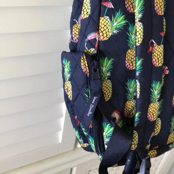Vera Bradley toucan party pineapple backpack mini - Picture 6 of 9